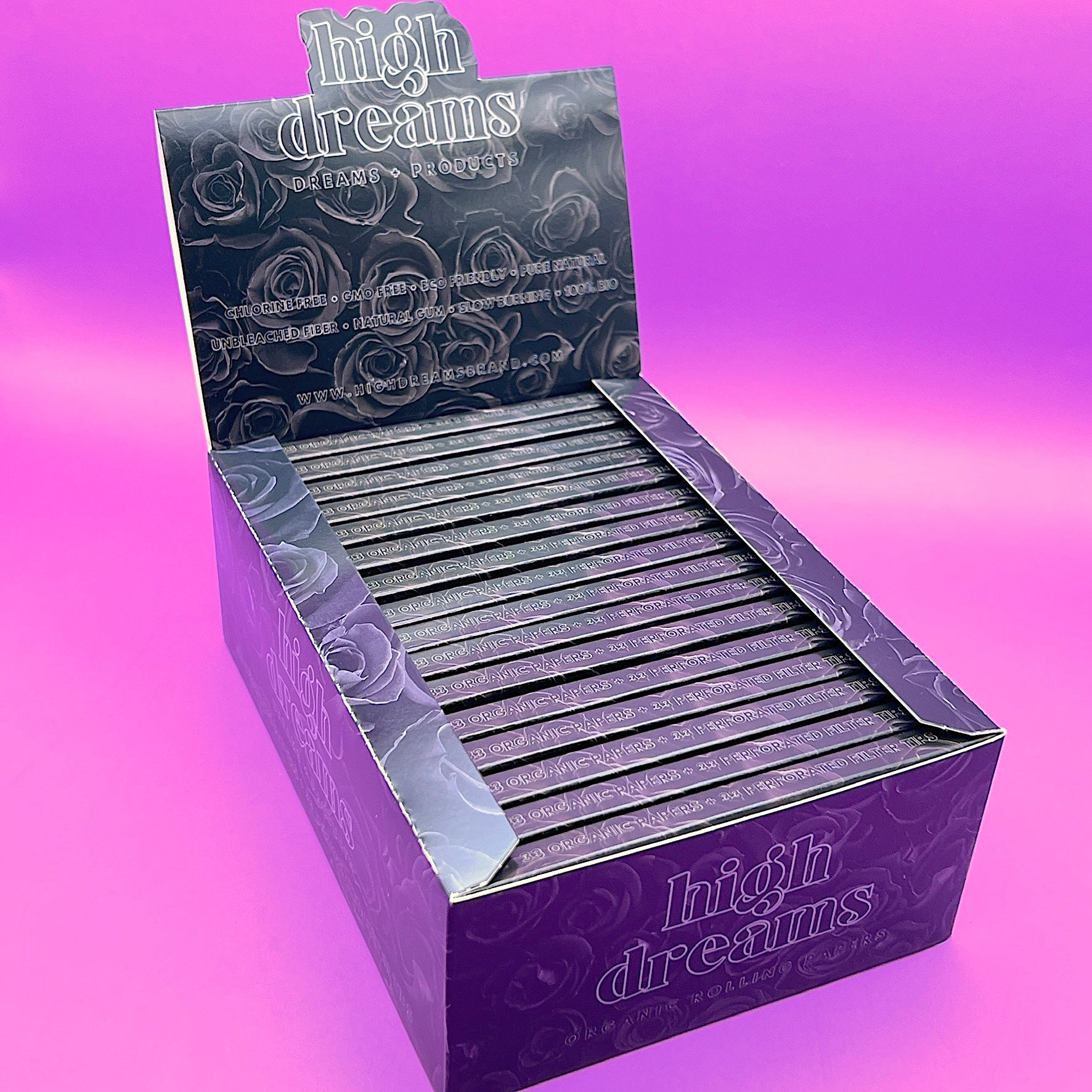 black rolling paper