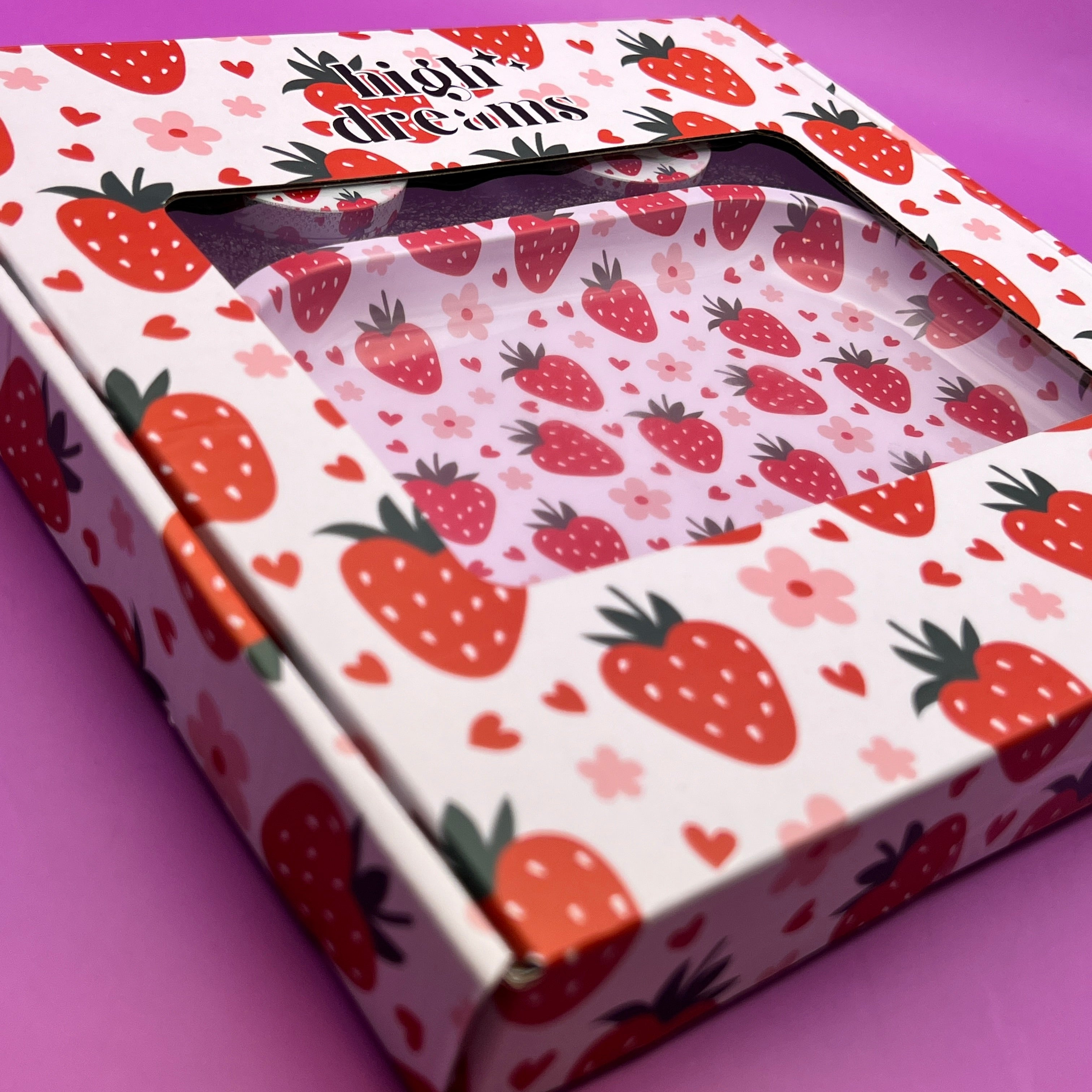 strawberries set high dreams