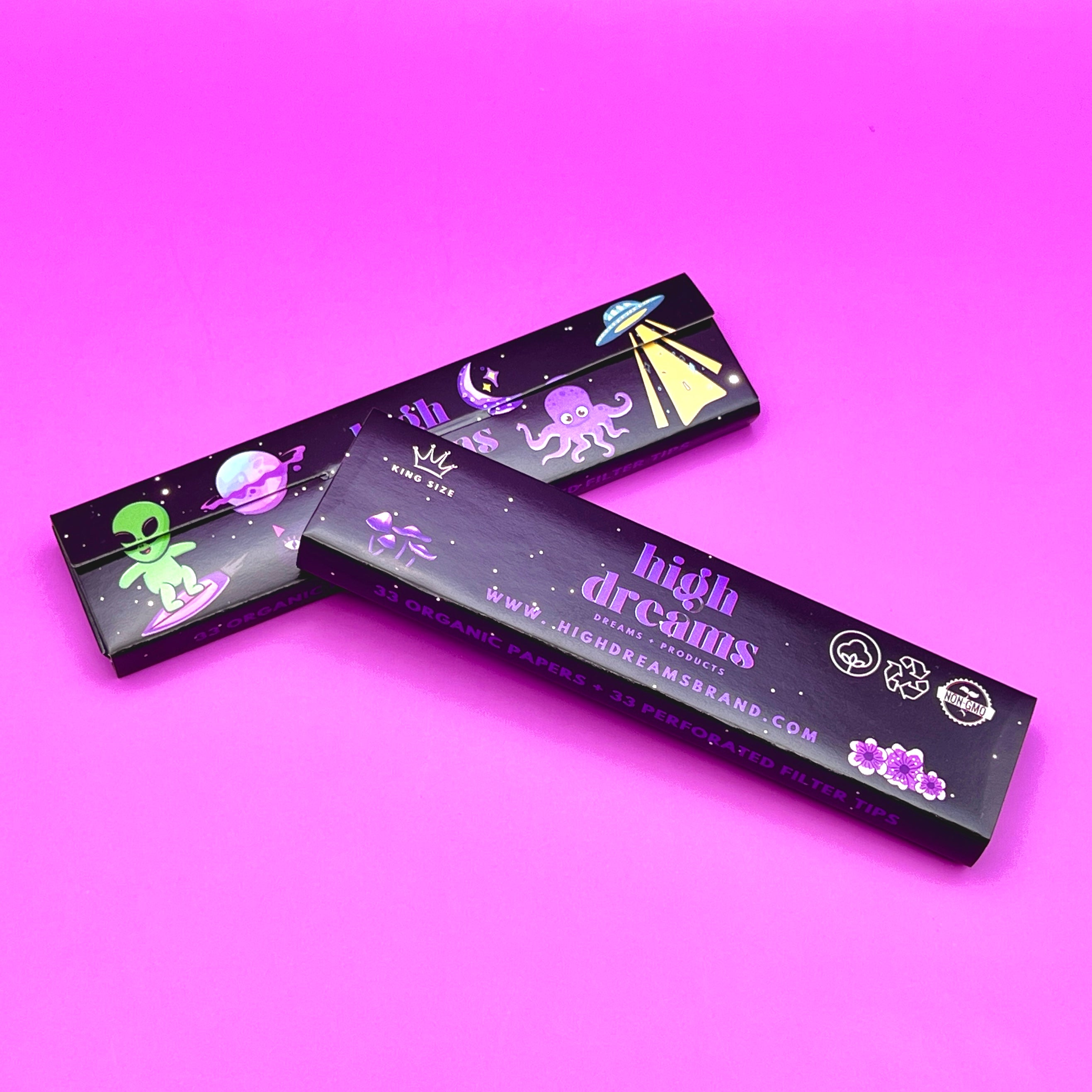 purple paper roll
