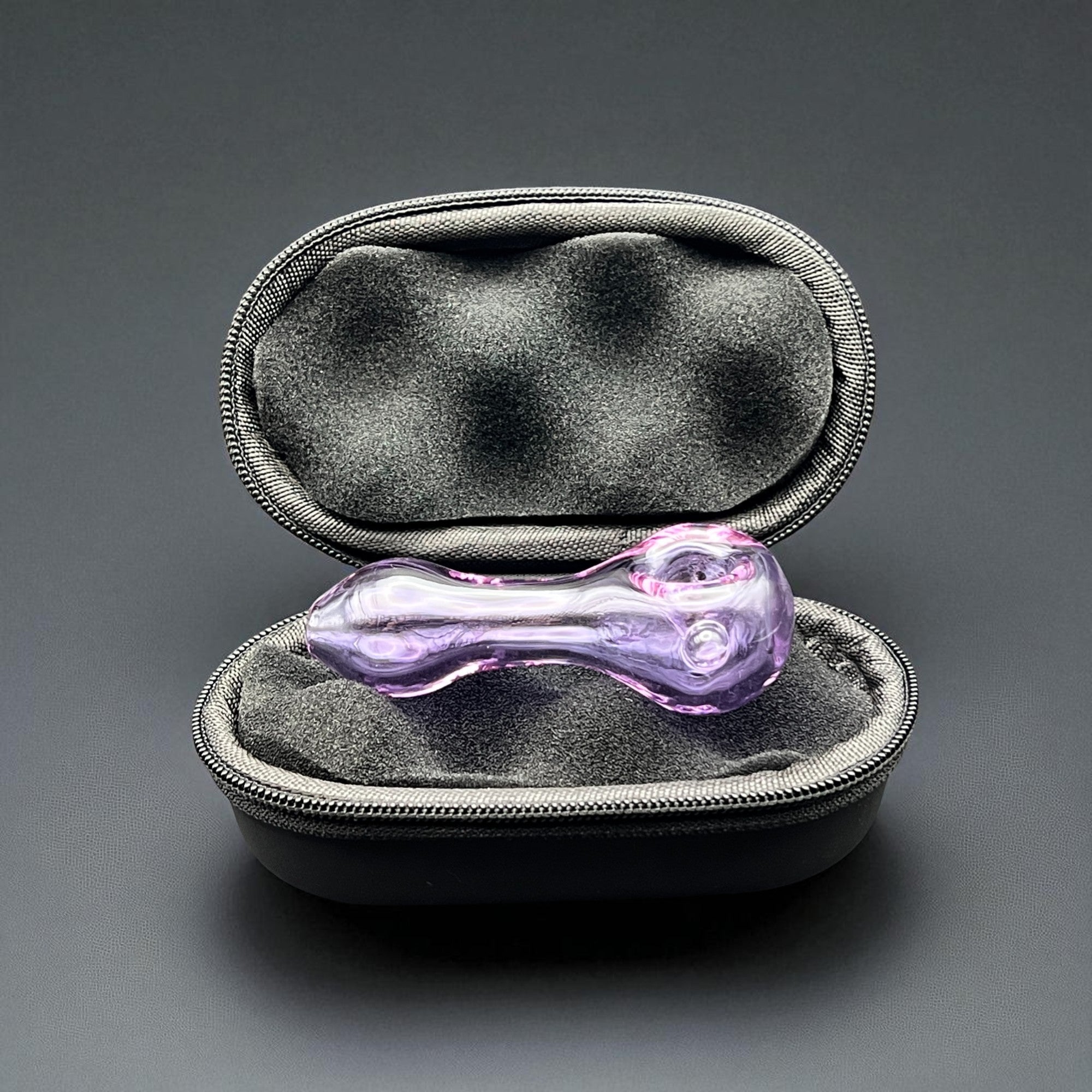 Lavender glass pipe