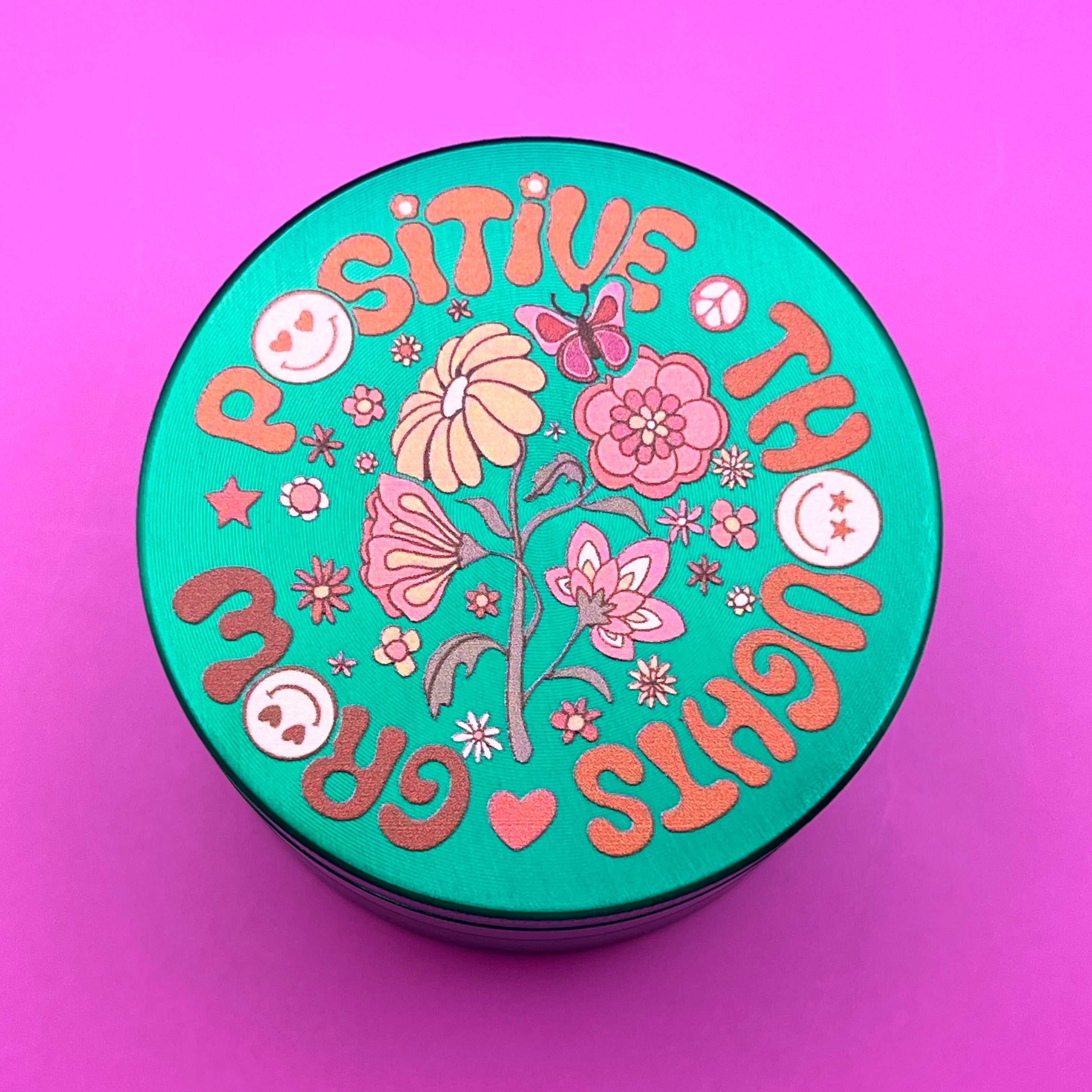 grow positive thoughts grinder