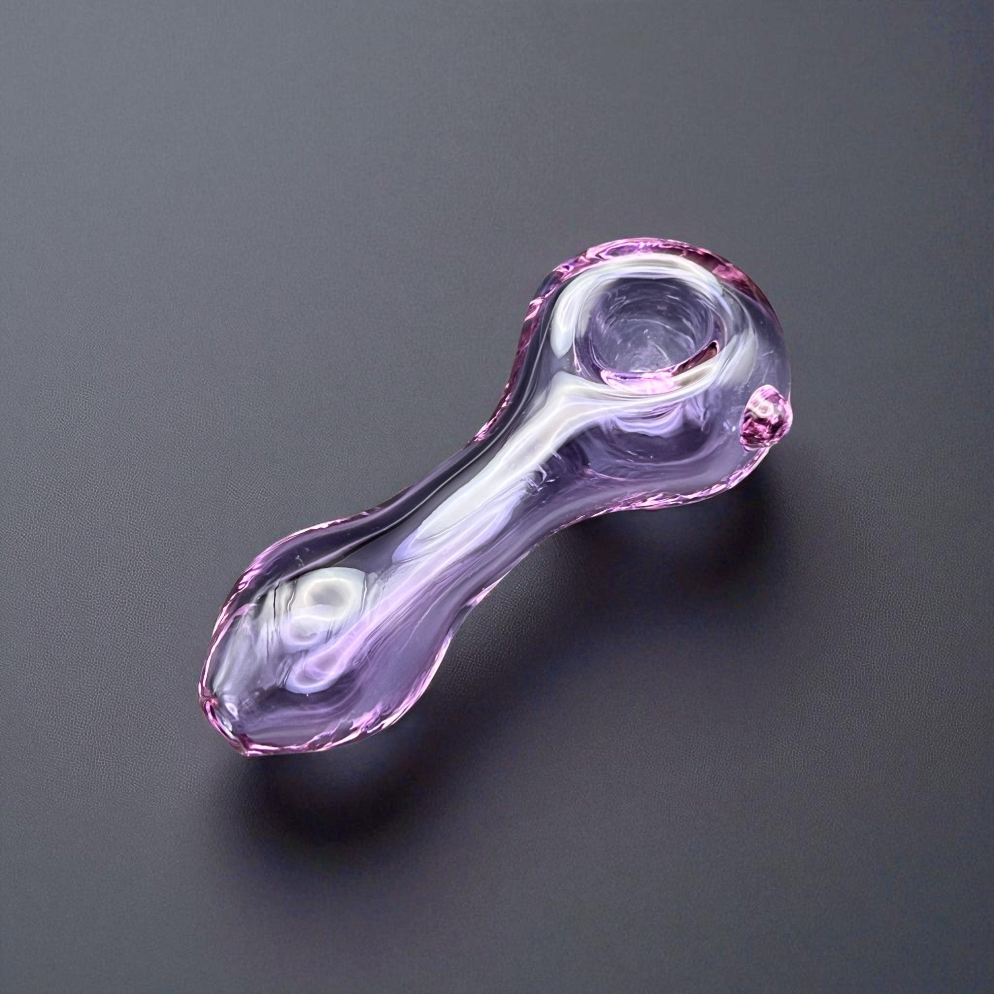 purple glass pipe