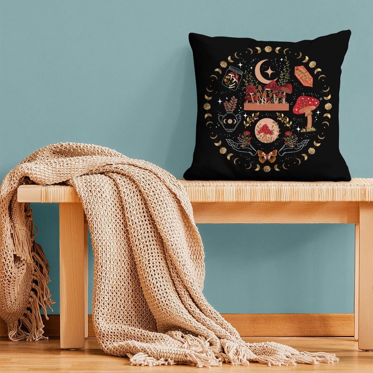Cushion Cover "Mushroom" High Dreams
