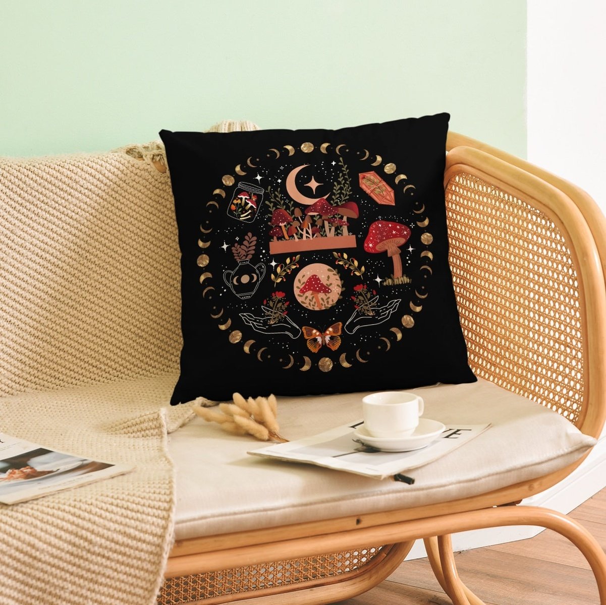Cushion Cover "Mushroom" High Dreams