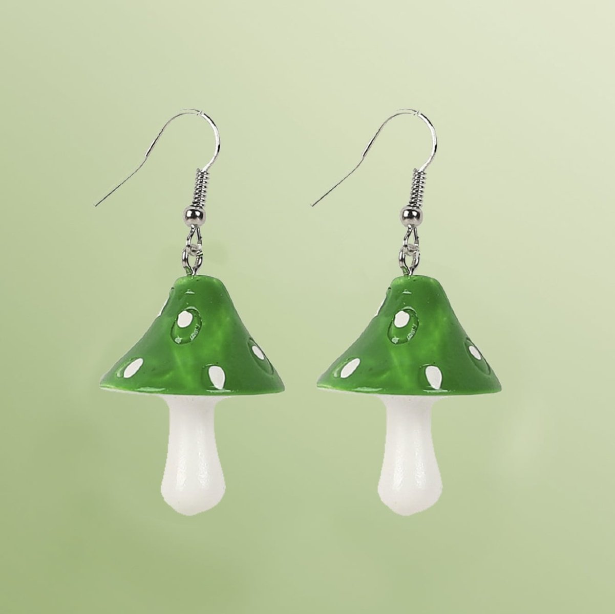 Mushroom Drop Earrings High Dreams