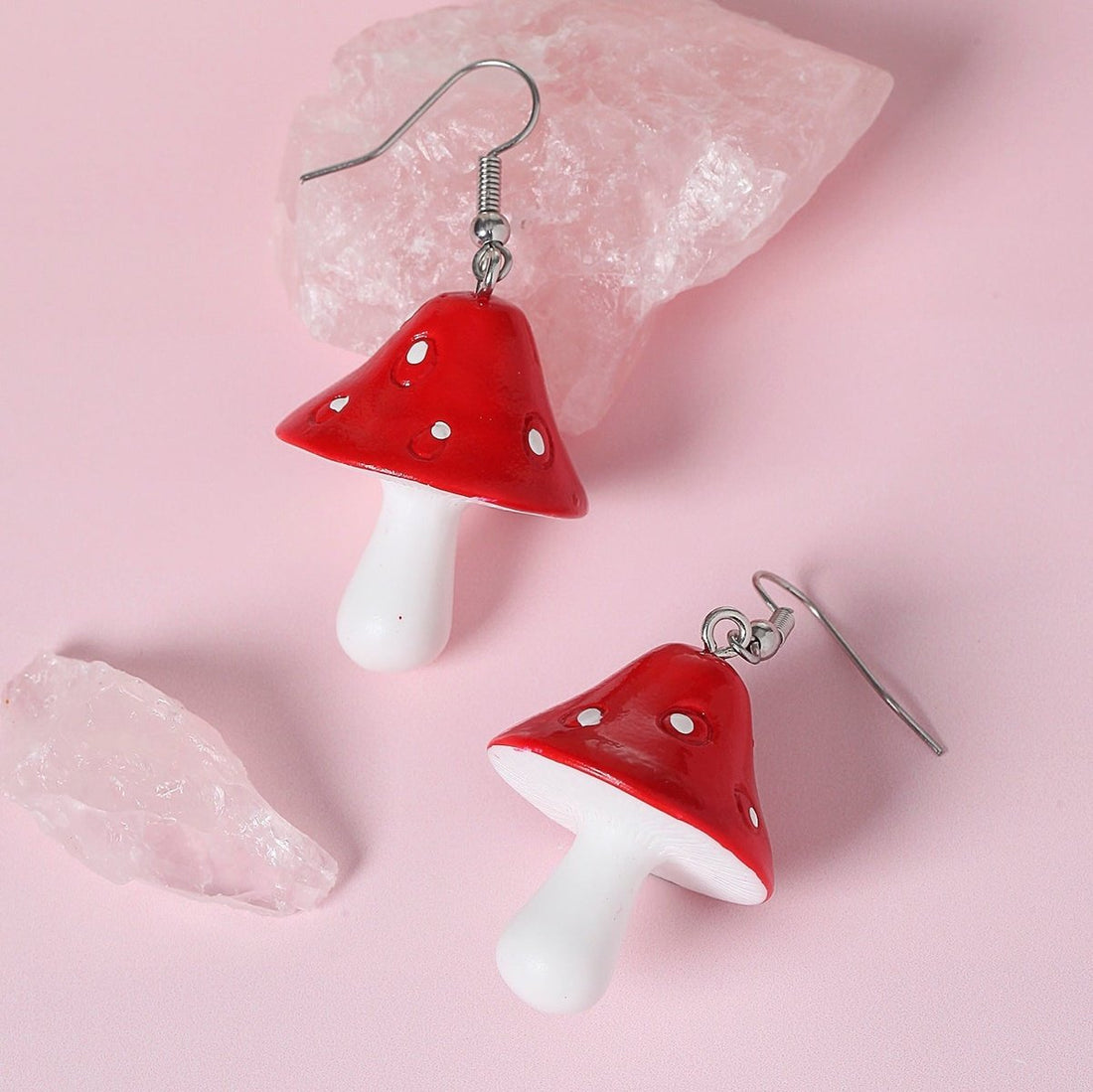 Mushroom Drop Earrings High Dreams