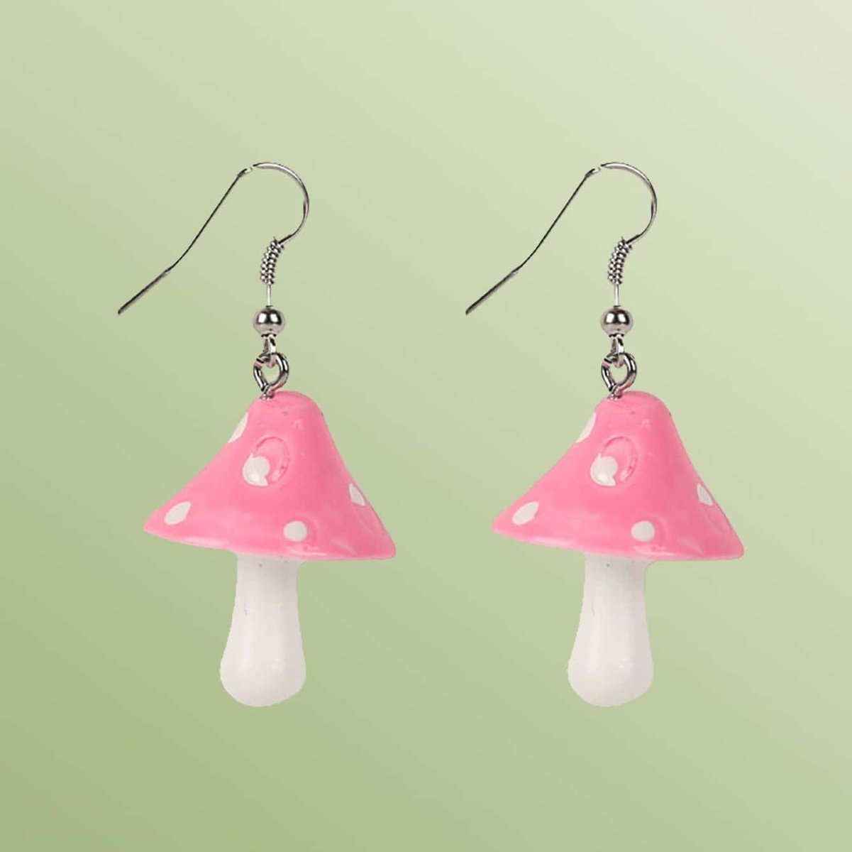 Mushroom Drop Earrings High Dreams