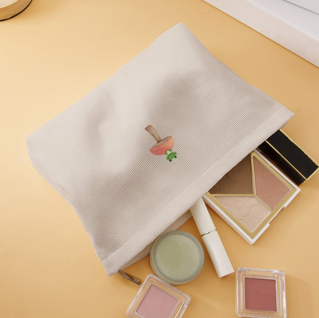 Zipper Makeup Bag "Mushroom Frog" High Dreams