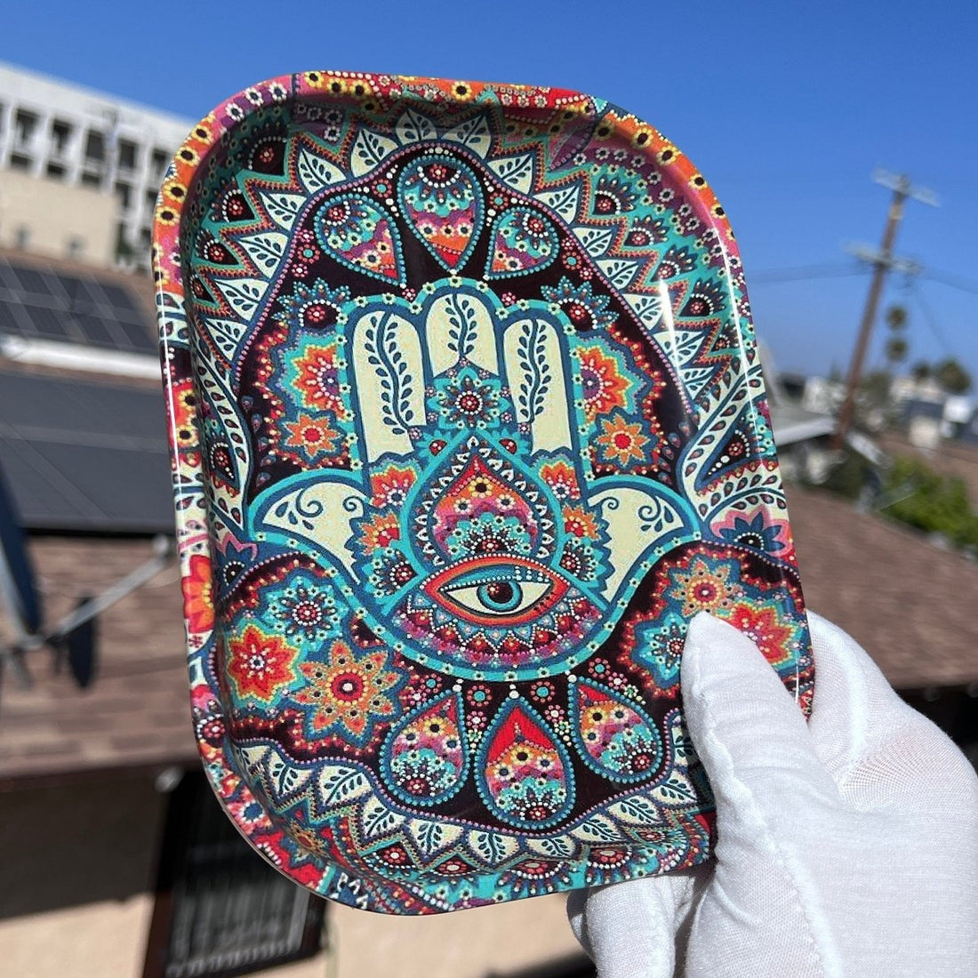 rolling tray hamsa