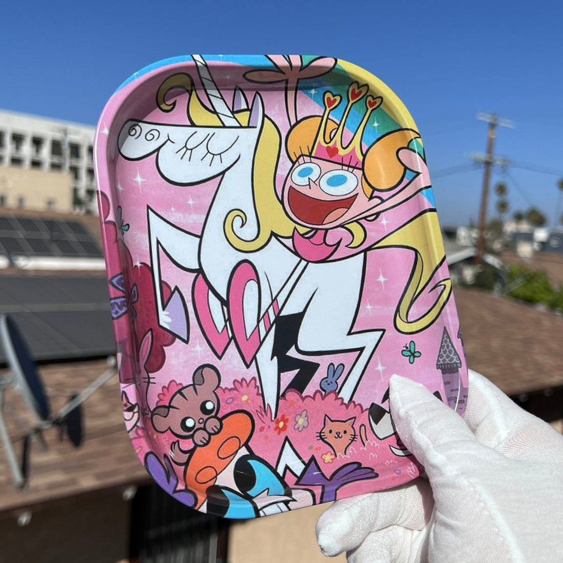 princess rolling tray