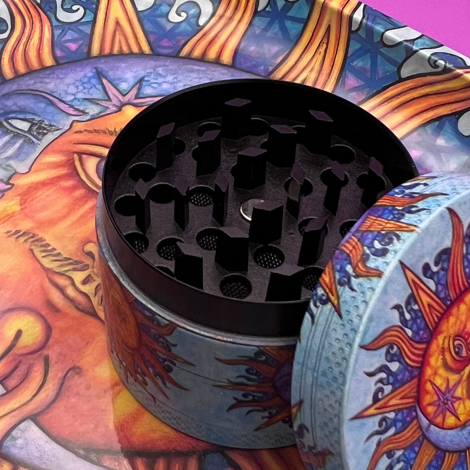 sun moon grinder set