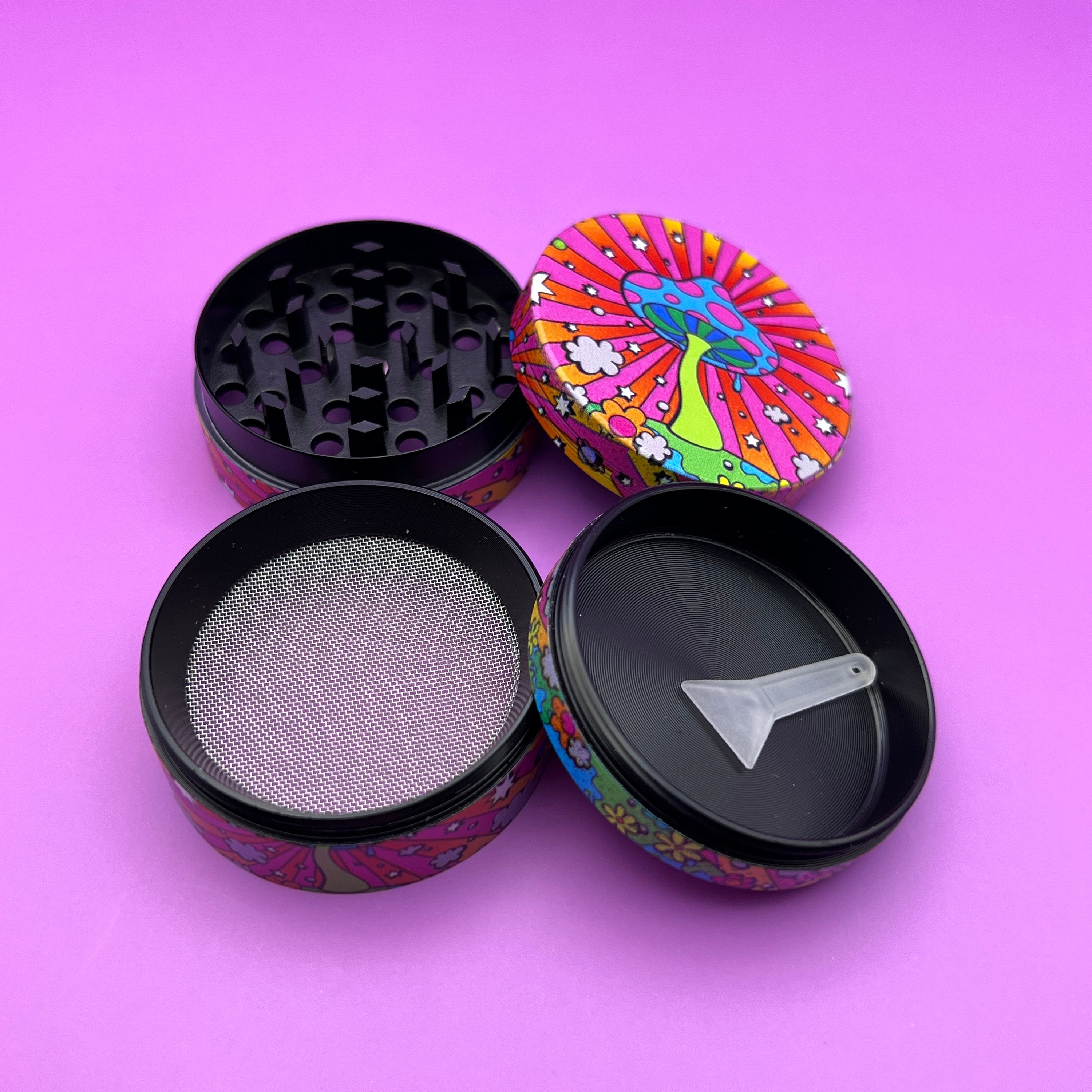 psychodelic mushroom grinder