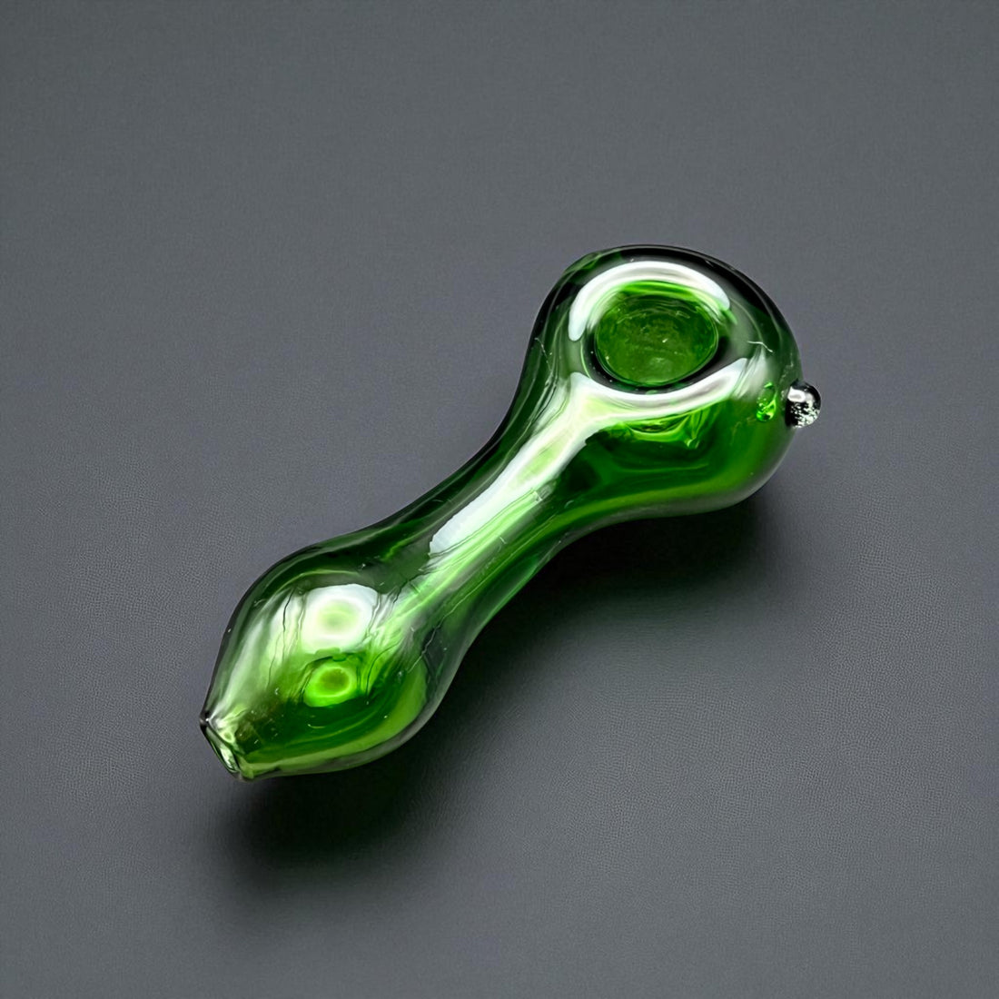 green glass pipe