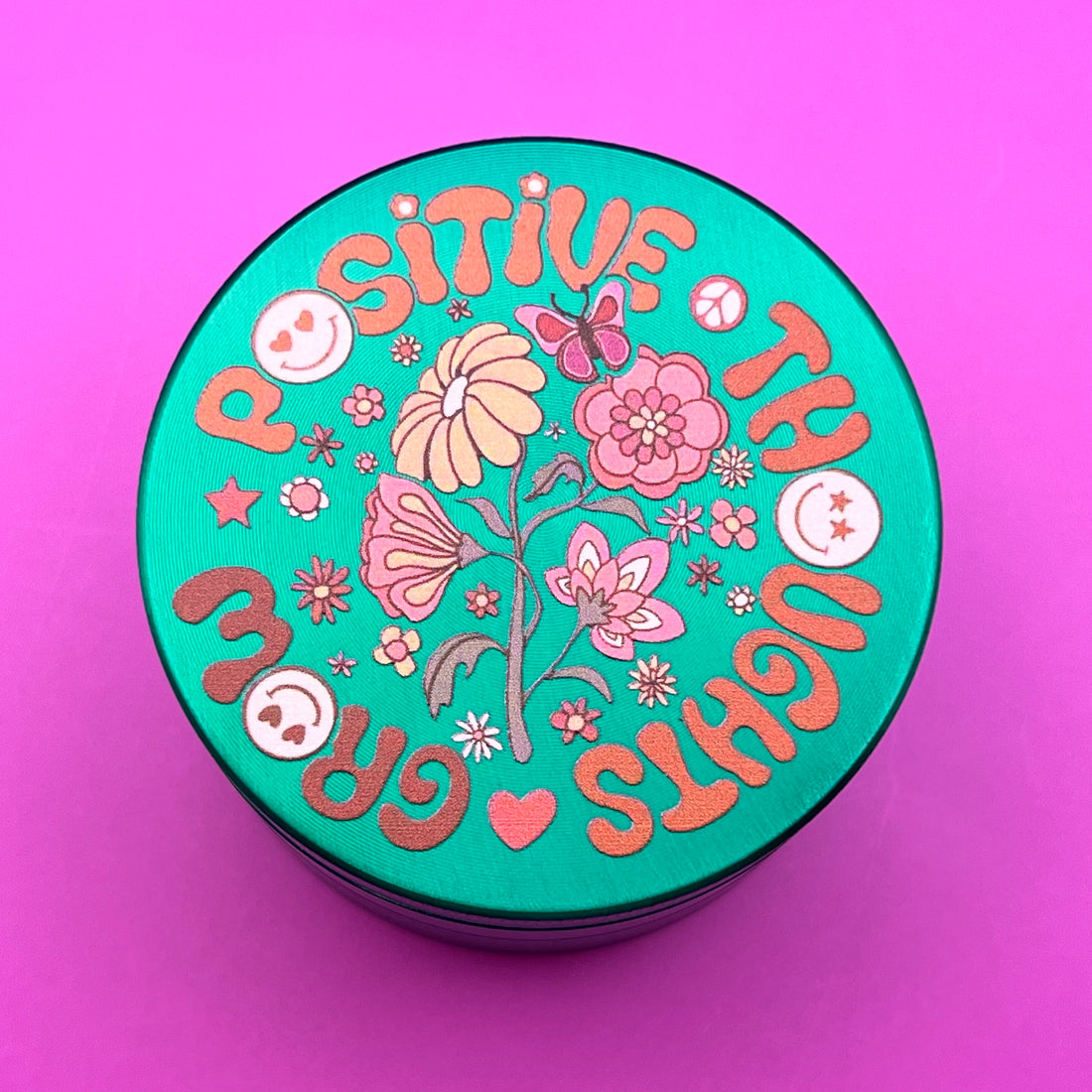 grow positive thoughts grinder