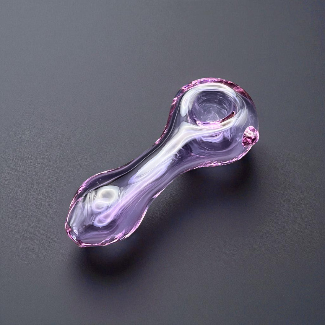 purple glass pipe