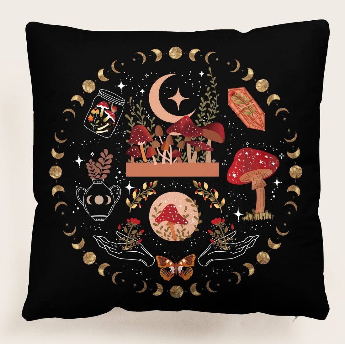 Cushion Cover "Mushroom" High Dreams