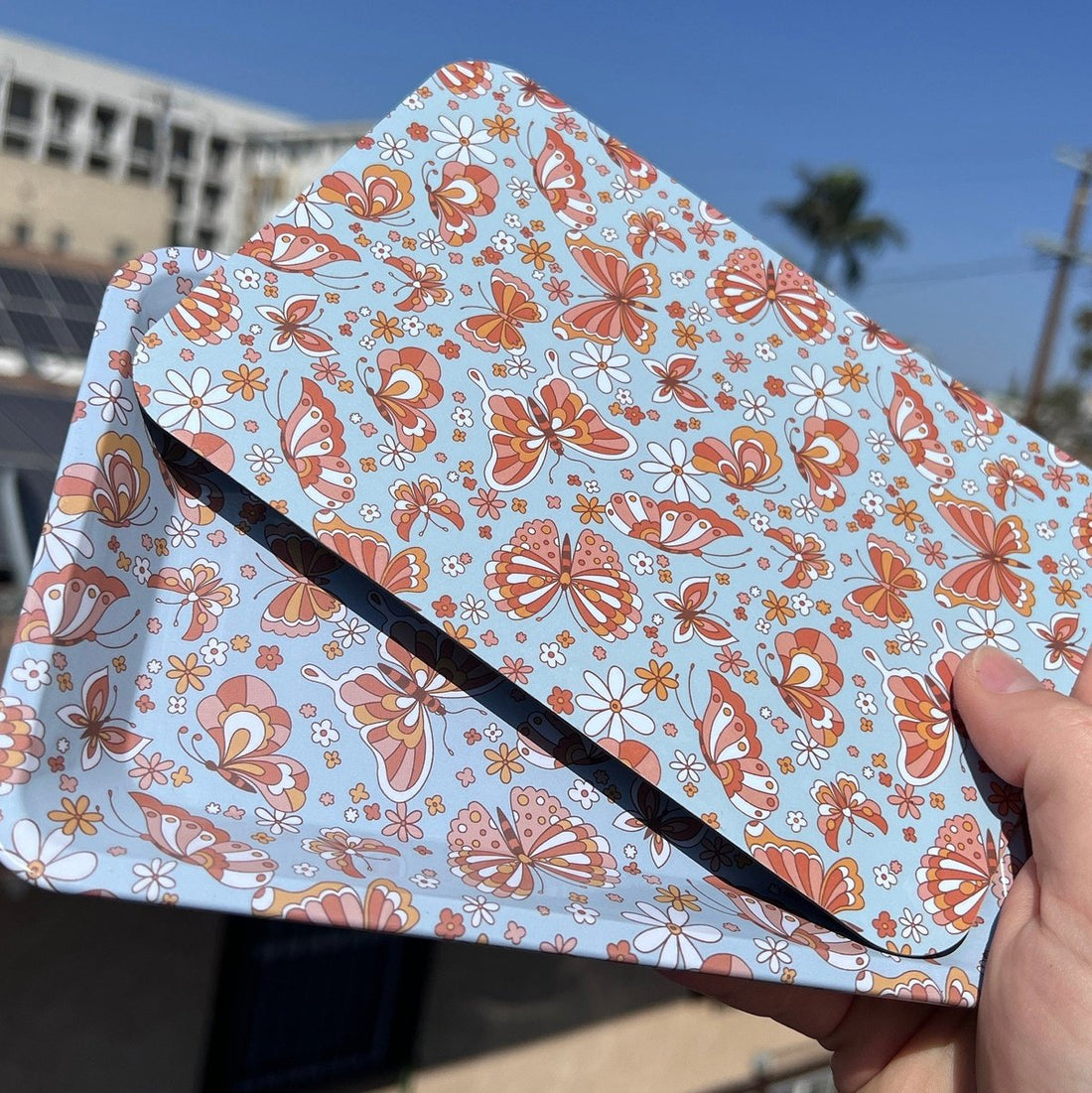 rolling tray butterfly